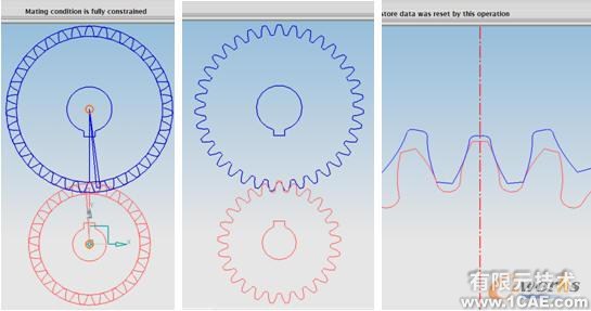 UG NX5的漸開(kāi)線標(biāo)準(zhǔn)齒廓嚙合仿真autocad應(yīng)用技術(shù)圖片圖片3