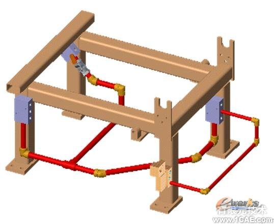 SolidWorks管道系統(tǒng)設(shè)計solidworks仿真分析圖片圖片3