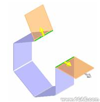 SolidWorks鈑金設計(一)——基體法蘭、邊線法蘭與斜接法蘭solidworks simulation分析案例圖片26