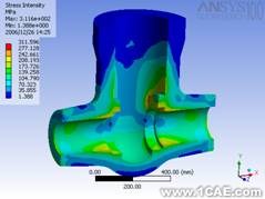 ANSYS應(yīng)用實例——高參數(shù)閘閥閥體強度應(yīng)力分析ansys workbanch圖片4