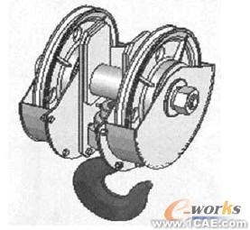 吊鉤部件的三維參數(shù)化設(shè)計solidworks simulation分析圖片2