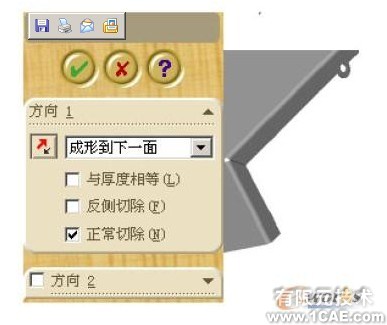 SolidWorks鈑金特征設(shè)計(三)solidworks仿真分析圖片圖片18