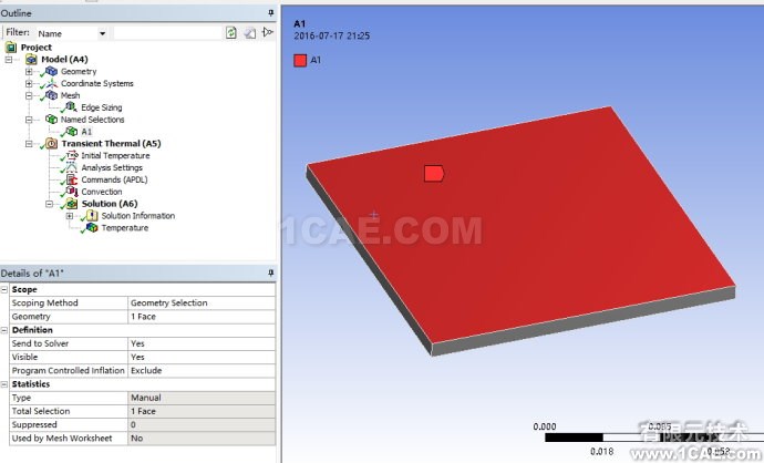 ANSYS <wbr>Workbench移動熱源施加