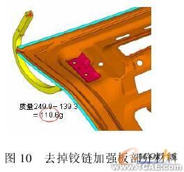 汽車行李箱剛度有限元分析solidworks simulation學習資料圖片11