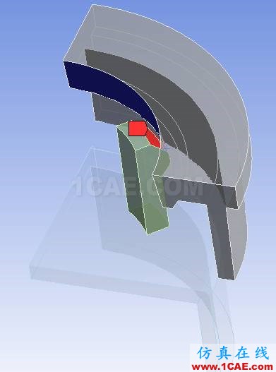 ANSYS對兩零件（材料ABS）的接觸應(yīng)力分析AutoCAD應(yīng)用技術(shù)圖片14