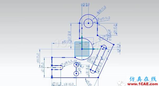 小康分享：UG/NX同步建模教程（11）之草圖繪制  | 點(diǎn)客開講ug培訓(xùn)資料圖片3