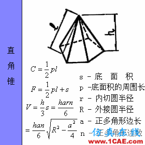 快接收，工程常用的各種圖形計算公式都在這了！AutoCAD培訓教程圖片43