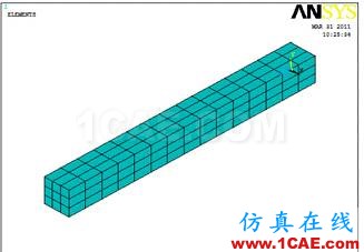 模態(tài)分析的過(guò)程和實(shí)例ansys結(jié)構(gòu)分析圖片15