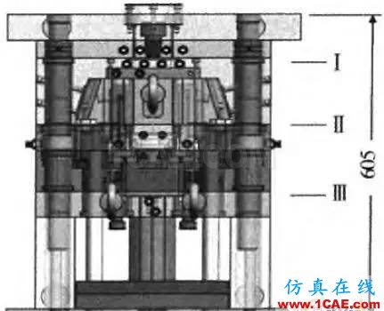 一種具有復(fù)雜型芯頭部結(jié)構(gòu)的注塑模具設(shè)計moldflow仿真分析圖片6