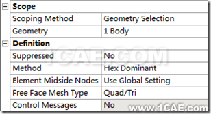 ANSYS Workbench中劃分網(wǎng)格的幾種方法（入門篇）ansys分析圖片18