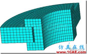 基于ANSYS經(jīng)典界面的單個螺栓聯(lián)接的分析ansys分析圖片4