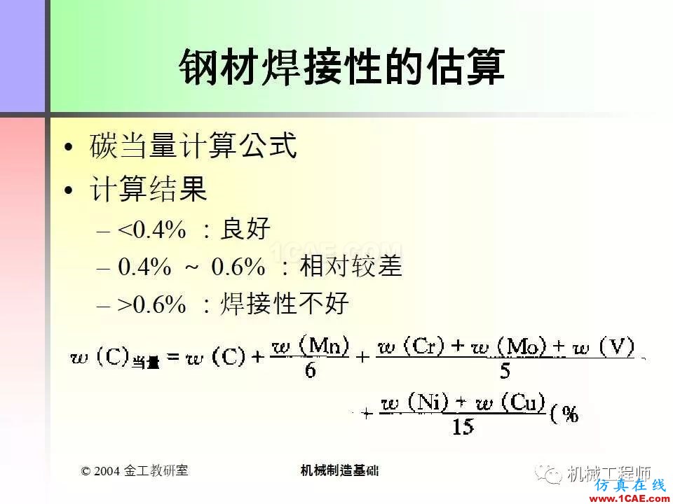 【專(zhuān)業(yè)積累】100頁(yè)P(yáng)PT，全面了解焊接工藝機(jī)械設(shè)計(jì)教程圖片61