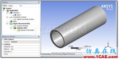 ANSYS PostProcessing APDL 16