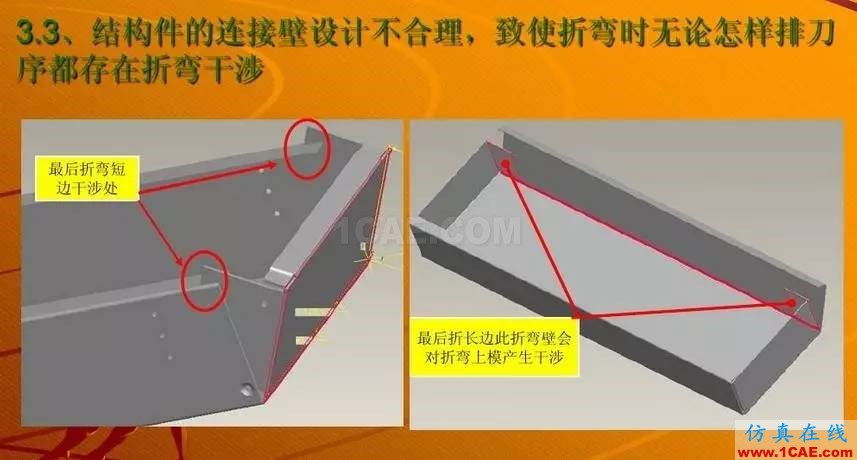 鈑金設(shè)計無法折彎的案例分析 圖文solidworks simulation培訓(xùn)教程圖片3