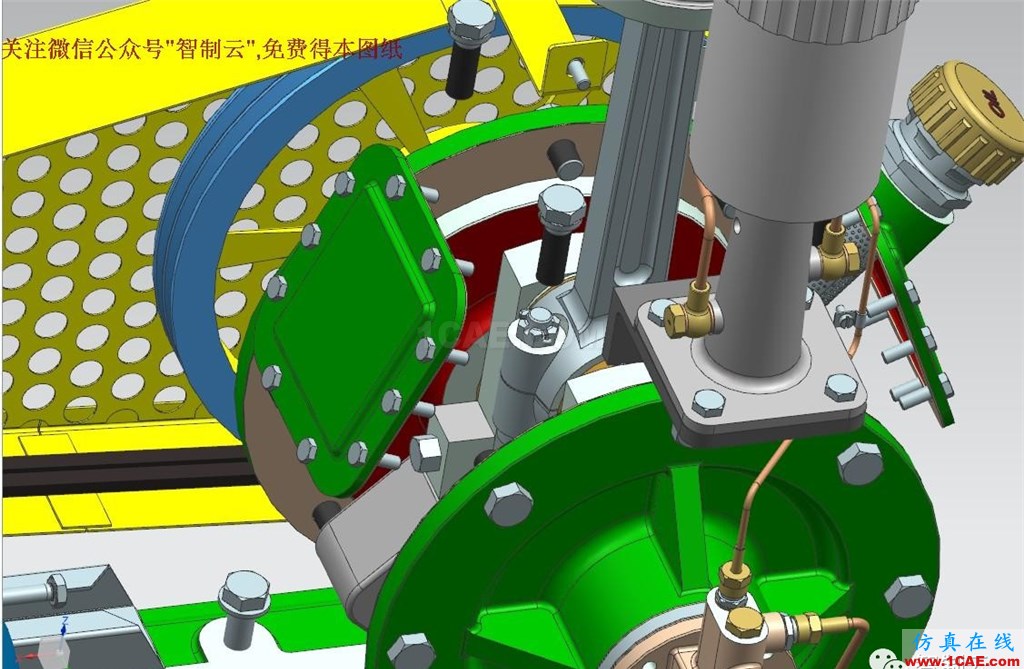 【工程機(jī)械】電動(dòng)空氣壓縮機(jī)3D模型 UG(NX)設(shè)計(jì) 空壓機(jī)數(shù)模ug設(shè)計(jì)圖片4