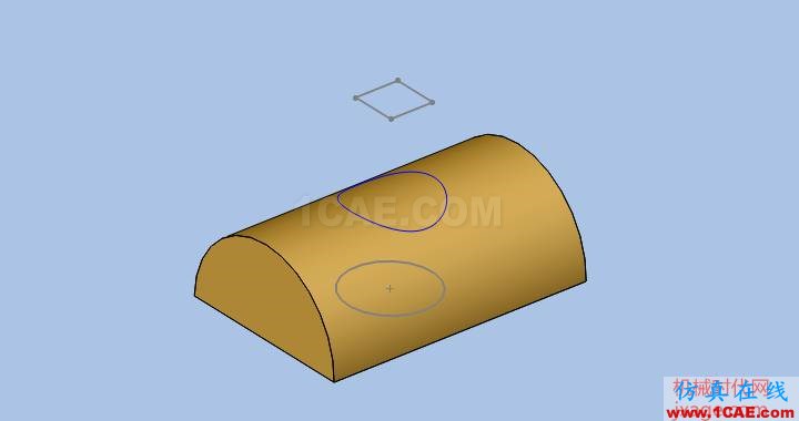 solidworks如何使用投影曲線？solidworks simulation應(yīng)用技術(shù)圖片3