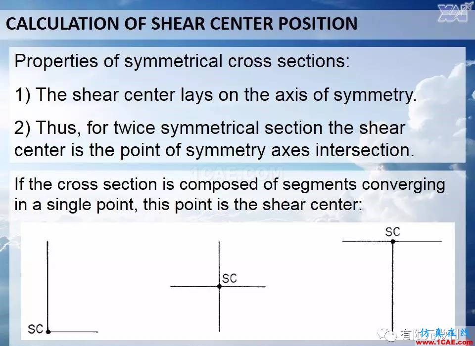 航空結構分析（結構力學）系列---10（關于剪切中心 ）ansys圖片7