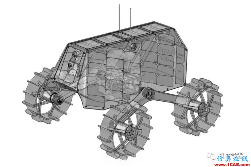 谷歌月球車(chē)與日本HAKUTO月球車(chē)設(shè)計(jì)欣賞機(jī)械設(shè)計(jì)案例圖片3