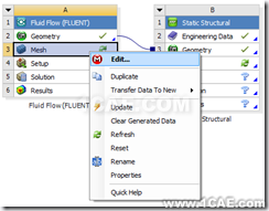 在 ANSYS Workbench中如何進(jìn)行單向流固耦合計(jì)算fluent分析案例圖片8