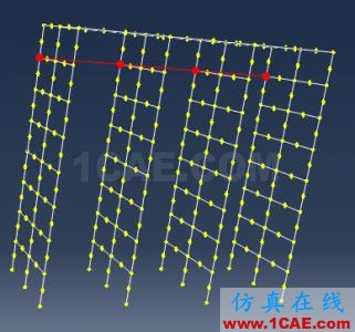 【簡單實(shí)例】abaqus/CAE建的簡單的框架模型(線性框架)