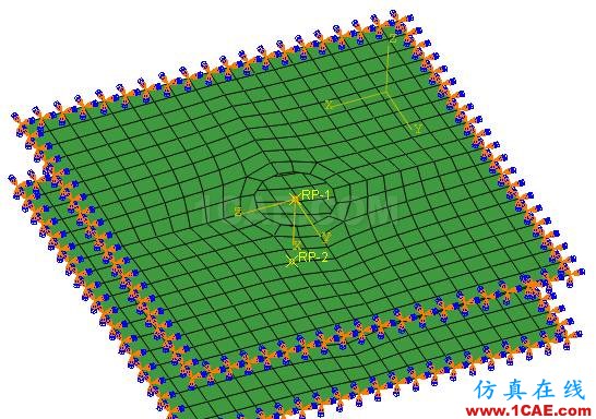 Abaqus中使用connector單元定義螺栓預(yù)緊力abaqus有限元技術(shù)圖片6