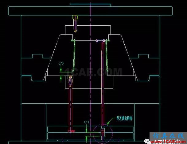 ug模具設(shè)計(jì)之其它頂出方式-前模頂出，油缸頂出-延遲頂出！ug模具設(shè)計(jì)技術(shù)圖片3