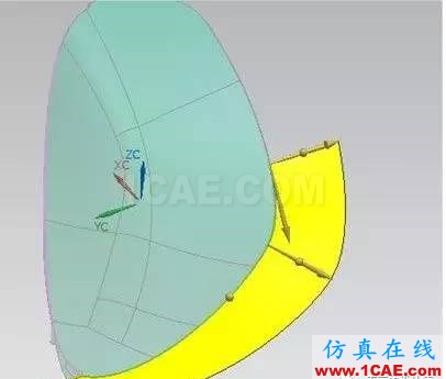 ug模具設(shè)計(jì)之用掃掠構(gòu)建無利角分型面的方法ug設(shè)計(jì)教程圖片5