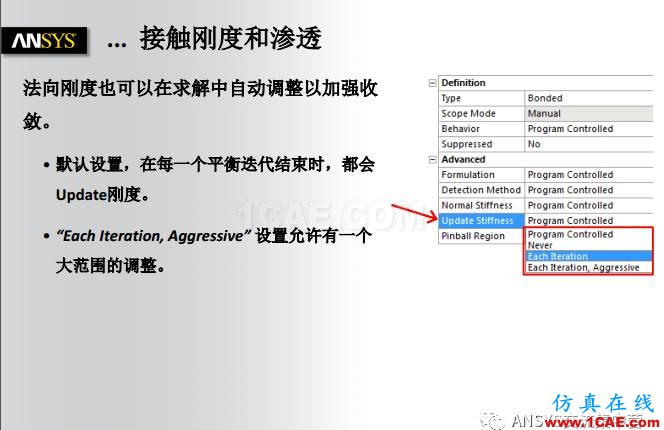 ANSYS技術(shù)專題之接觸非線性ansys培訓(xùn)課程圖片17