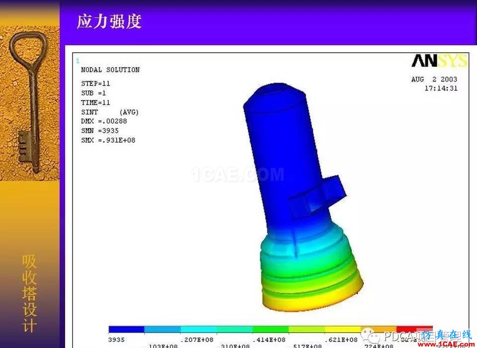 吸收塔易拉罐Ansys有限元分析案例圖解ansys結(jié)構(gòu)分析圖片19