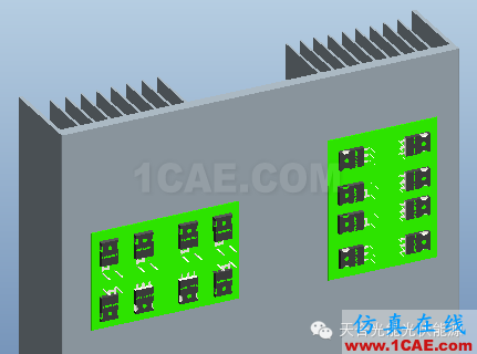 基于ICEPAK熱仿真的光伏逆變器結(jié)構(gòu)優(yōu)化ansys圖片5