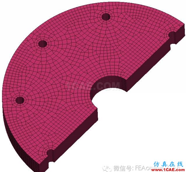 基于Abaqus的周向不連續(xù)問題二維簡化方法abaqus有限元仿真圖片2