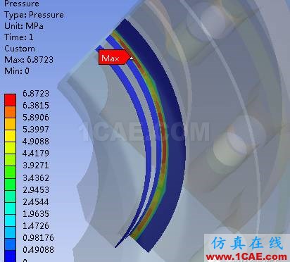 壓力容器法蘭應力分析方法對比cfx培訓課程圖片11