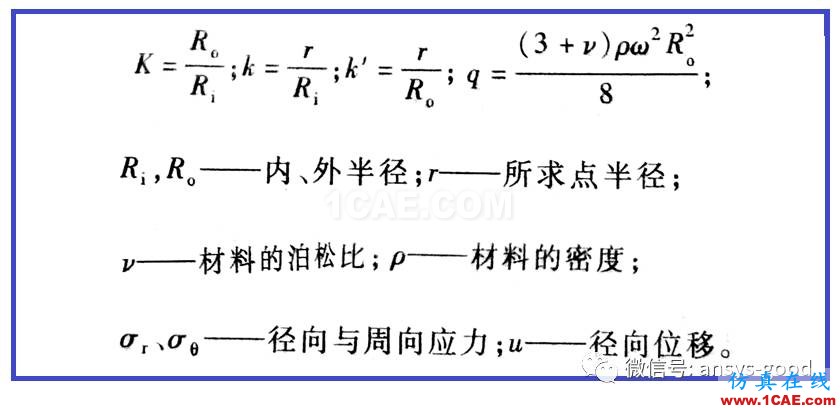 等厚旋轉(zhuǎn)圓盤的位移和應(yīng)力-ANSYS分析-算例驗證ansys workbanch圖片13