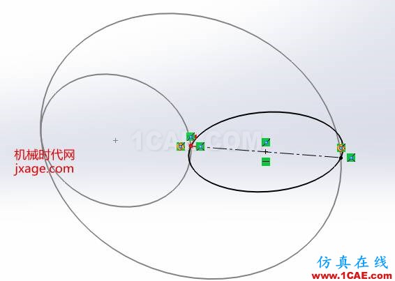 SolidWorks如何通過掃描創(chuàng)建太極圖？solidworks simulation學(xué)習(xí)資料圖片4