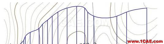 【AutoCAD教程】CAD如何手動繪制地形圖剖面AutoCAD分析圖片4