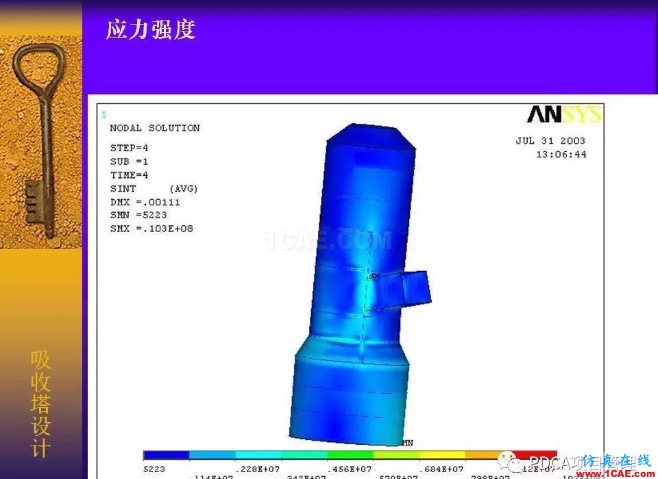 吸收塔易拉罐Ansys有限元分析案例圖解ansys分析案例圖片11