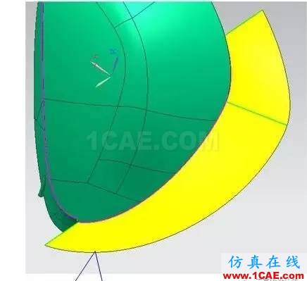 ug模具設(shè)計(jì)之用掃掠構(gòu)建無利角分型面的方法ug設(shè)計(jì)教程圖片6