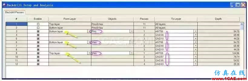 SI-list【中國】Allegro輸出背鉆文件操作步驟EDA仿真分析圖片5