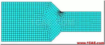 應(yīng)力集中專題 | 結(jié)構(gòu)倒斜角時的應(yīng)力集中ansys分析案例圖片8