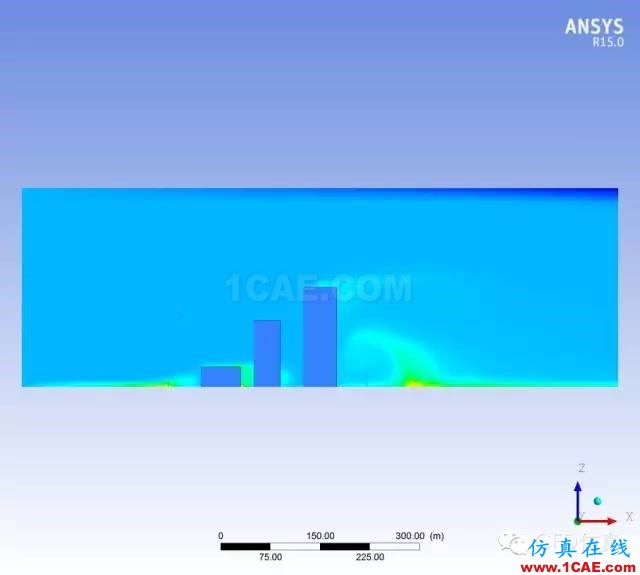 fluent城市建筑流體分析案例，氣流，風(fēng)，和霧霾fluent結(jié)果圖片7