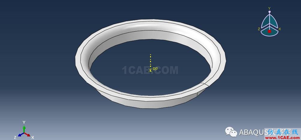 ABAQUS案例的Abaqus/CAE再現(xiàn)——半球形沖頭沖壓薄板abaqus有限元分析案例圖片6