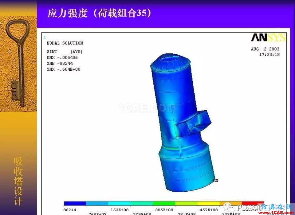 吸收塔易拉罐Ansys有限元分析案例圖解ansys結(jié)構(gòu)分析圖片36