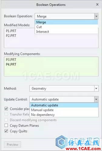 分享丨Creo 4.0 組件模式更新功能一覽！pro/e培訓(xùn)教程圖片8