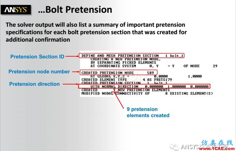 ANSYS技術(shù)專題之 螺栓預(yù)緊ansys圖片17