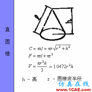 快接收，工程常用的各種圖形計算公式都在這了！AutoCAD學習資料圖片45