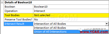 ANSYS Workbench布爾運算ansys結(jié)果圖片9