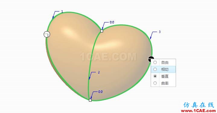 Creo3.0創(chuàng)建心超簡(jiǎn)單方法pro/e模型圖片7