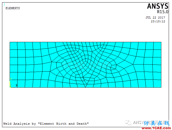 ANSYS生死單元之焊接過程模擬ansys分析案例圖片2
