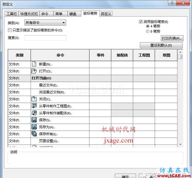 關(guān)于使用SolidWorks鼠標筆勢的方法和建議solidworks simulation技術(shù)圖片2