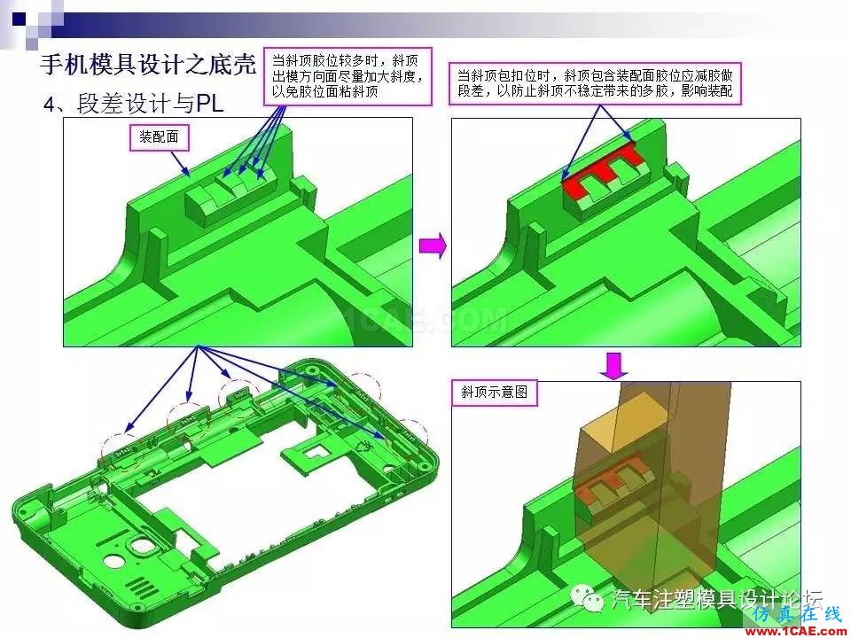 手機模具設計之底殼ug培訓資料圖片11